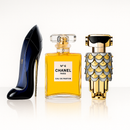 Set of 3 - Carolina Herrera GOOD GIRL, Chanel Nº5 and Paco Rabanne FAME