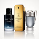 Set of 3 - Rabanne One Million, Invictus &amp; Sauvage Dior