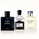 Set of 3 - Bleu de Chanel, Creed Aventus, and Light Blue Dolce Gabbana